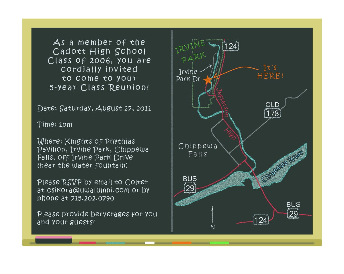 Class Reunion Invite