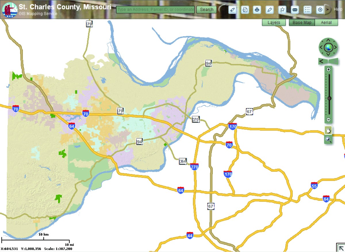 St. Charles County Map Service