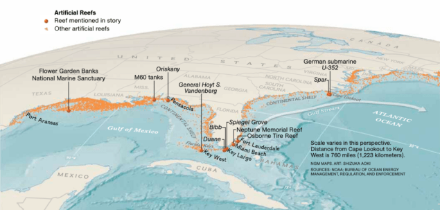 Colter Sikora Artificial Reefs