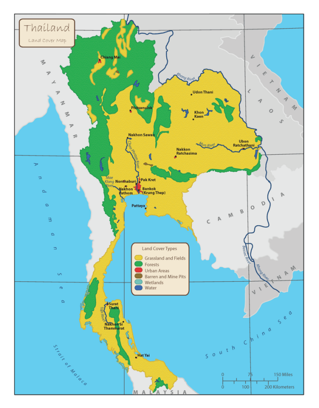 Colter Sikora Thailand Land Cover